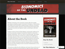 Tablet Screenshot of econundead.com